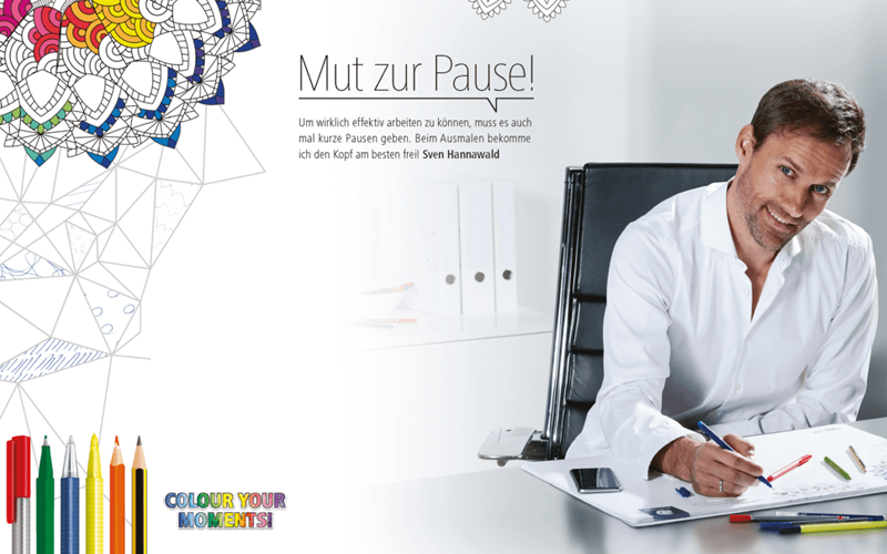 Mut zur Pause – mit den Kreativ-Sets von Staedtler